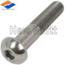 Gr5 titanium button head screws DIN EN ISO 7380